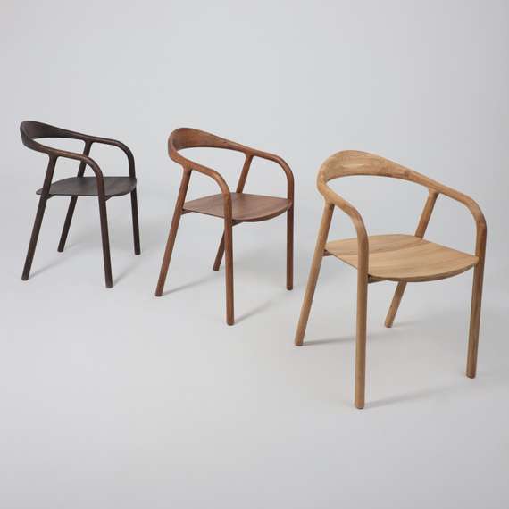 Стул Esse из массива дуба, светлый