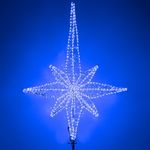 Макушка - Звезда на елку «Роза Ветров» синяя