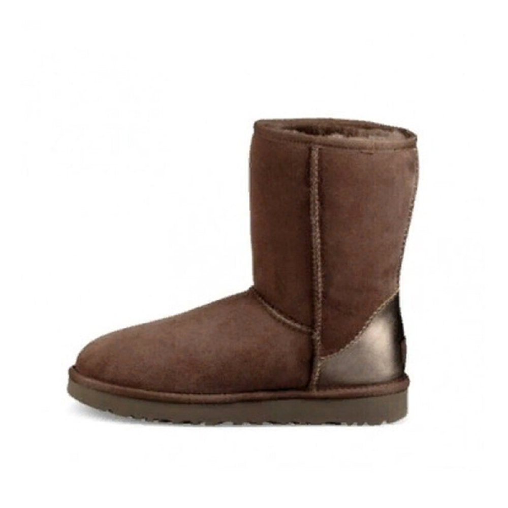 Угги Classic Short Metallic Slate II