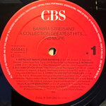 Barbra Streisand ‎– A Collection Greatest Hits...And More (Голландия 1989г.)