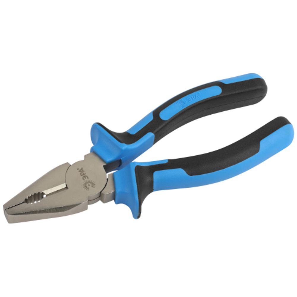 Плоскогубцы ЭРА 160 мм комбинированные двухкомпонентные рукоятки | Шарнирно-губцевый инструмент