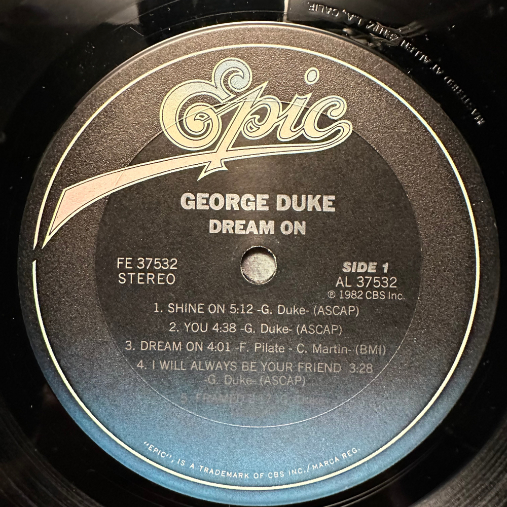 George Duke - Dream On (США 1982г.)