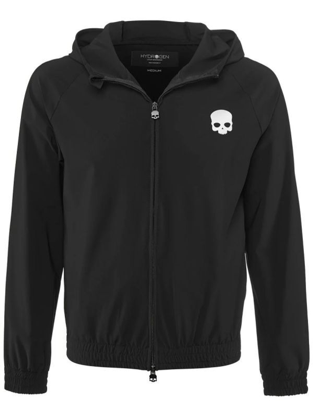 Куртка теннисная Hydrogen Tech FZ Sweatshirt Skull Man - black