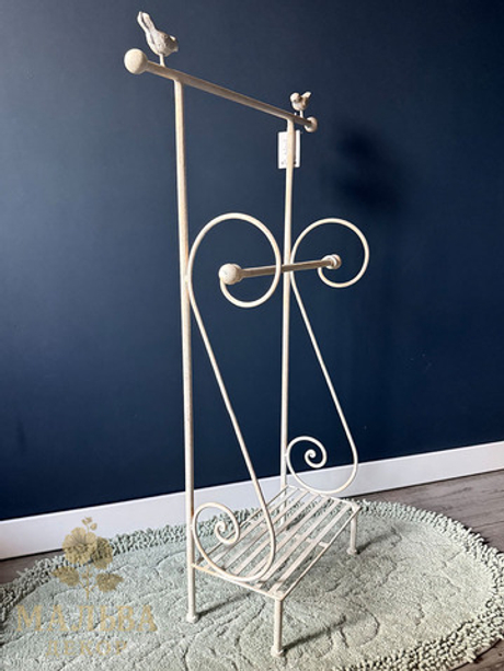 Вешалка "Птица" 55х18х97см для ванной комнаты
