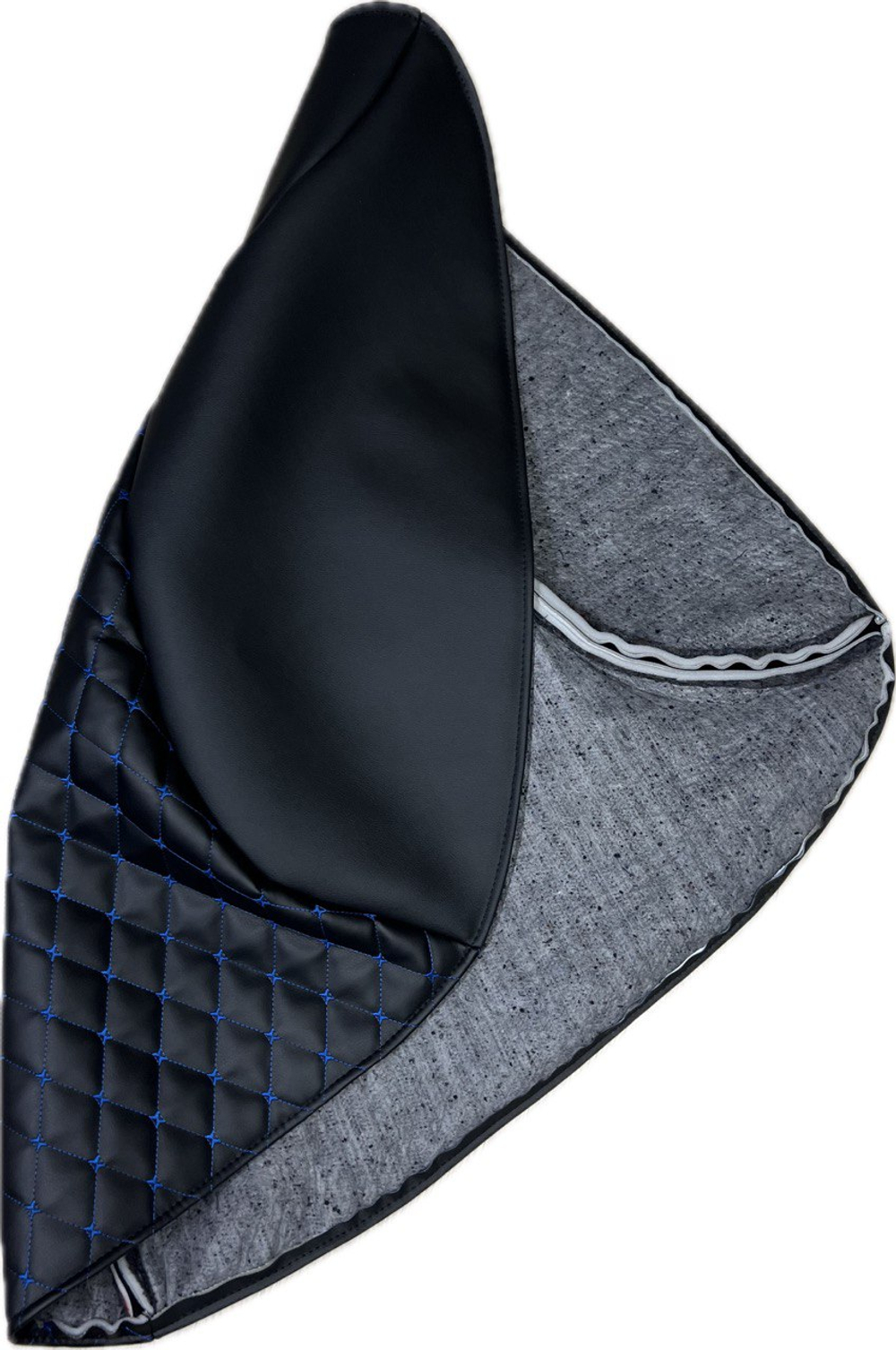 Утеплитель капота УАЗ 452, 2206, 3303 (синяя нить Бабочка)