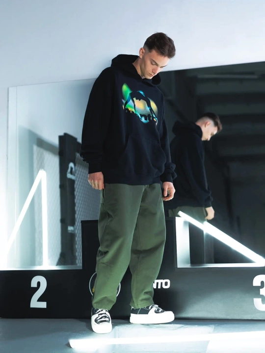 Худи MANTO REFLECTION OVERSIZE