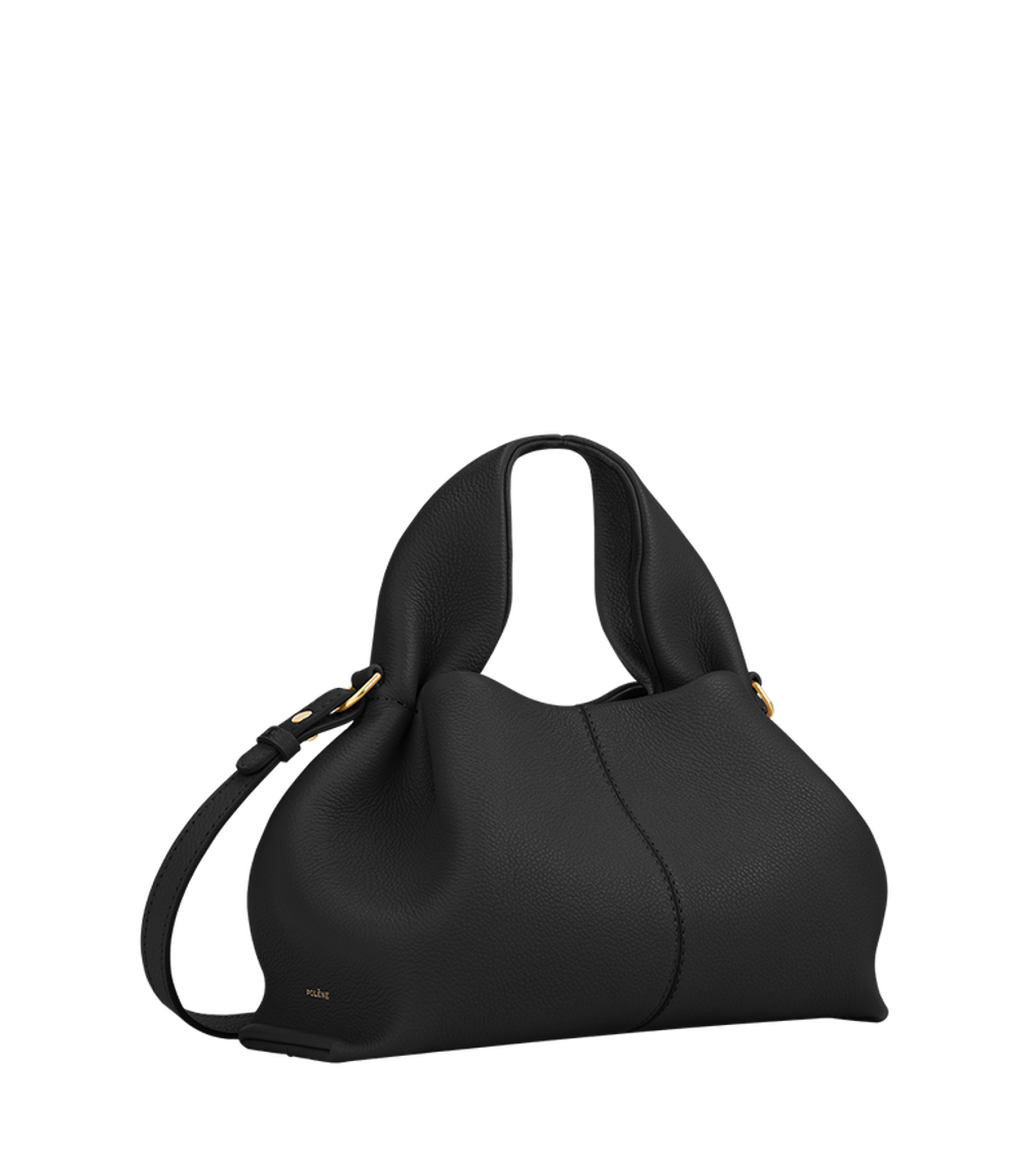 Сумка Polene Numéro Neuf Mini EDITION TEXTURED BLACK