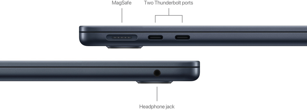 Ноутбук Apple MacBook Air 15 2024 15.3" / 8 Гб / SSD 512 Гб / macOS / MRYV3RU/A