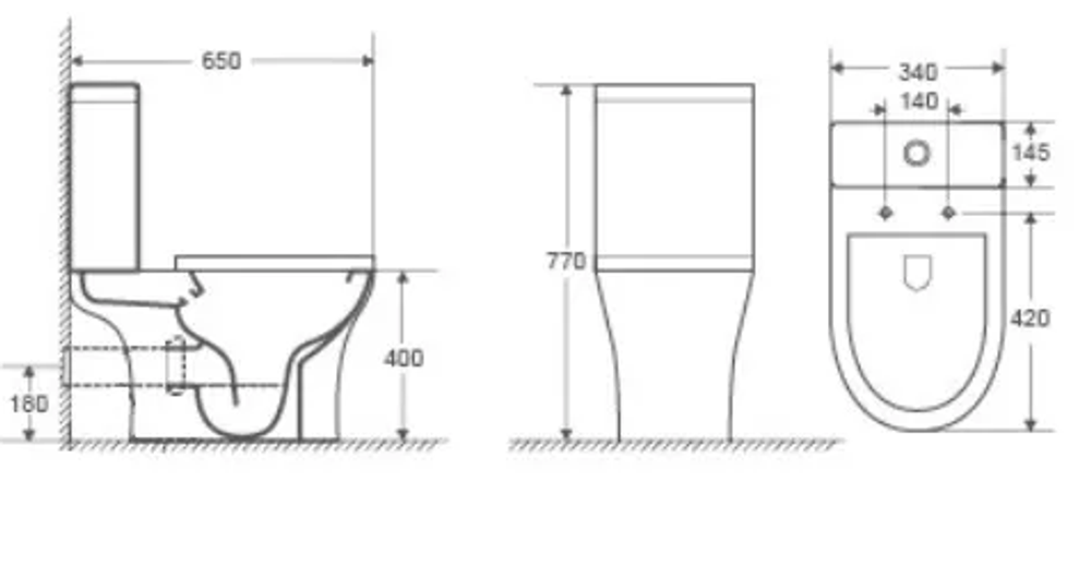 Унитаз-компакт напольный Ceruttispa Bernina CT7193
