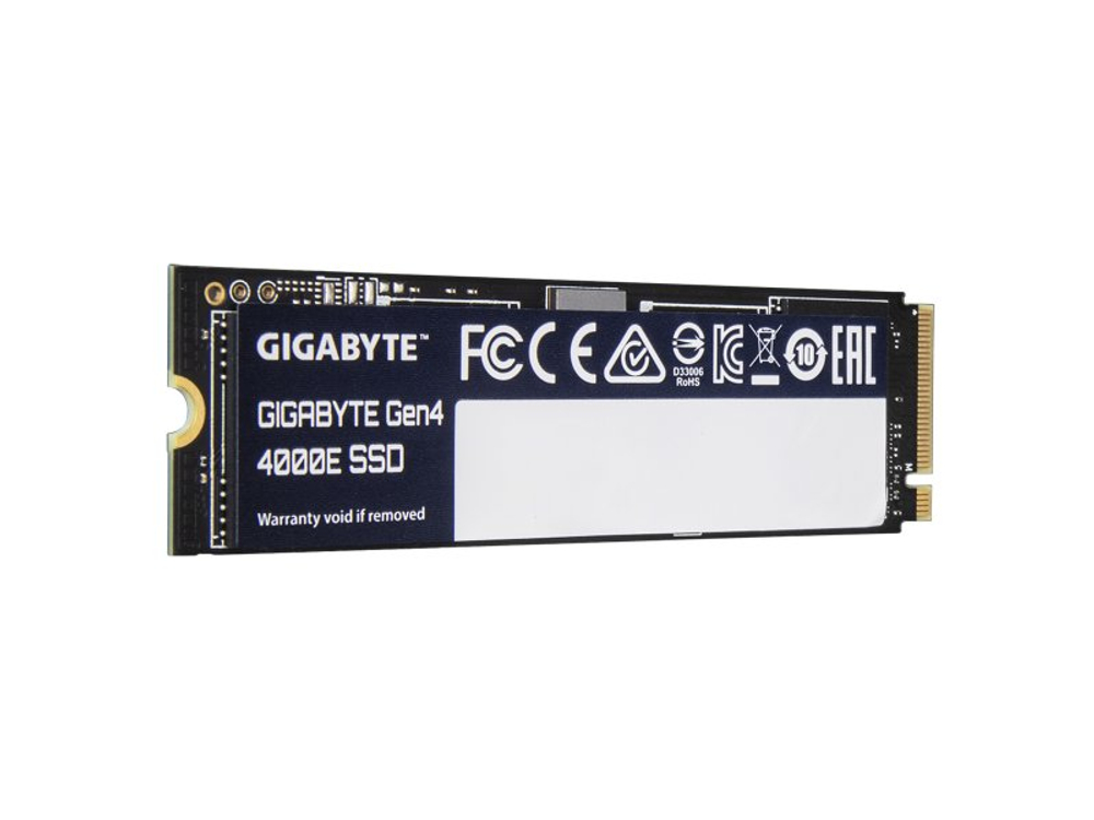 SSD накопитель Gigabyte Gen4 4000E 1ТБ, M.2 2280, PCIe 4.0 x4, NVMe [G440E1TB]