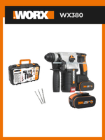 Перфоратор аккумуляторный бесщеточный WORX WX380.9