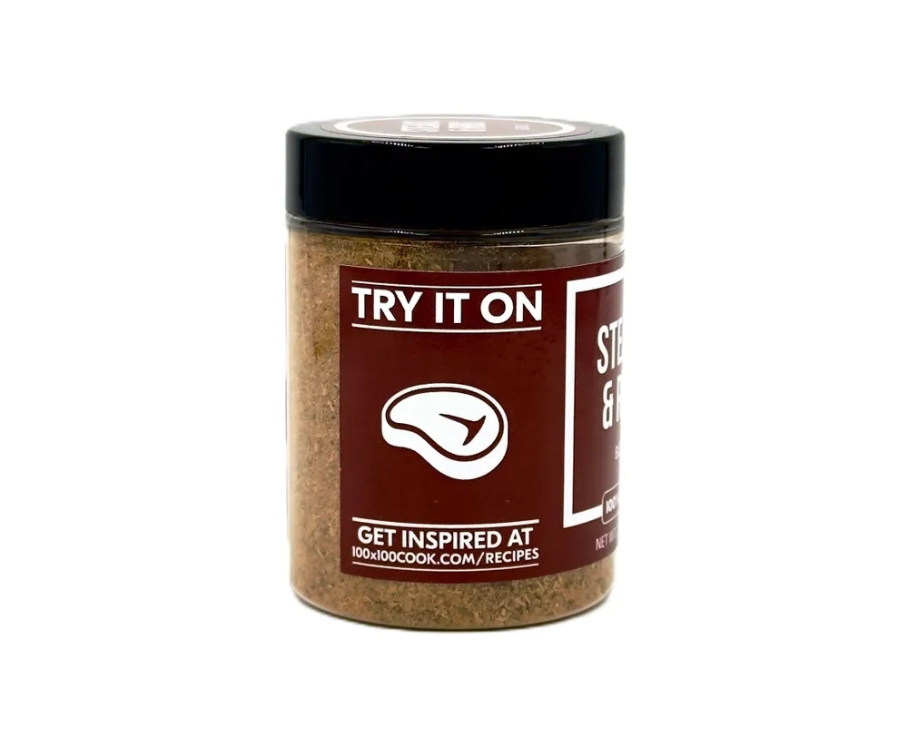 Приправа для Стейков и рёбрышек, 100%COOK 60 г