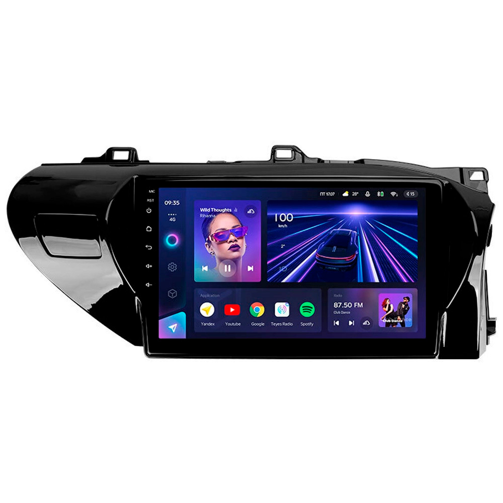 Teyes CC3L 10,2"для Toyota Hilux 2015-2020 (прав)