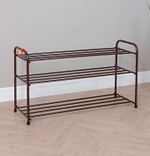 Подставка для обуви "Альфа 33" коричневая