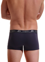 Мужские трусы-боксеры с эмблемой (Размер: XL) (Цвет: белый)