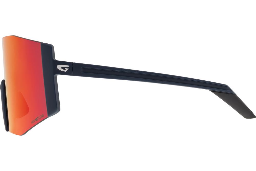 Спортивные очки GOG Baldur / Matt Navy Blue-Black / Black-Red Lens