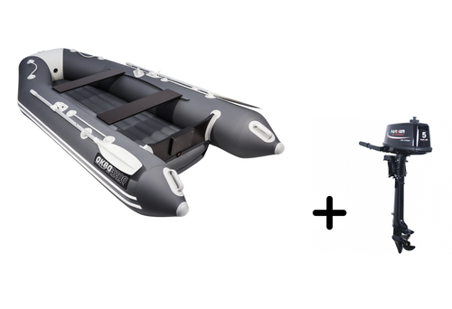 Аква-3200 НДНД + PARSUN T 5.0 BMS (комплект лодка + мотор)