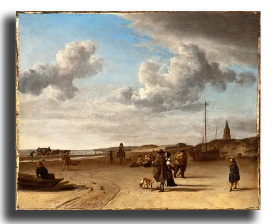 Репродукция "Адриан ван де Вельде - Лос Анджелис"