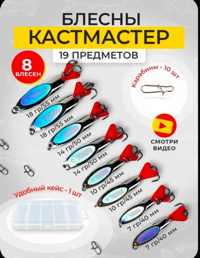 Блесна для рыбалки Кастмастер