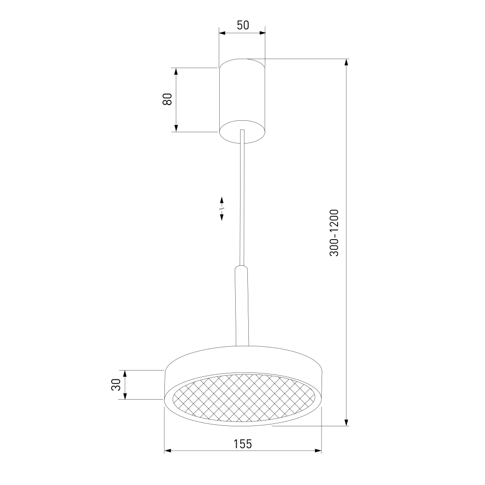 Подвесной светильник Plate 50260 LED
