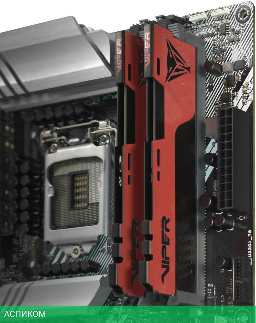 Оперативная память Patriot Viper Elite II 2x16GB PC4-32000 (PVE2432G400C0K)