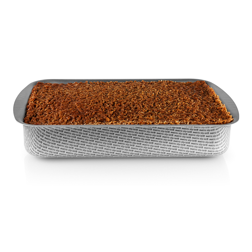 Жаровня с решеткой и антипригарным покрытием slip-let®, 31х23 см