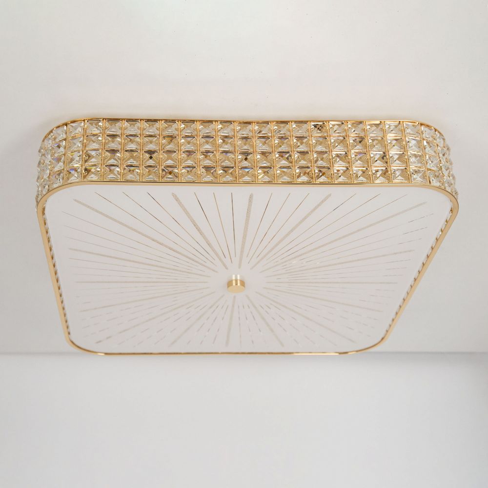 Citilux Портал CL324202 Люстра хрустальная Золото