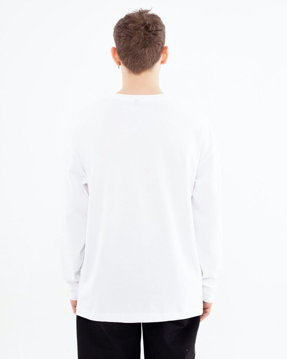 Лонгслив Artem x Kuzma I want to fly away белый