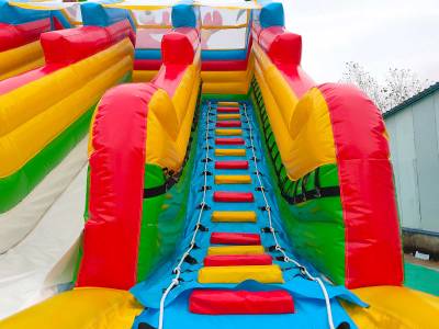 Надувная водная горка «Весёлый крабик» 11,3*7*6,8 м