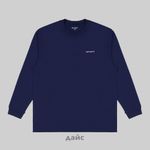  Лонгслив мужской Carhartt WIP Script Embroidery артикул:I032306_air_force_blue - купить в магазине Дайс