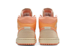 Кроссовки Jordan Air Jordan 1 Mid "Apricot Orange" (Женская размерная сетка)