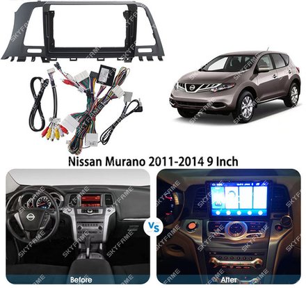 Магнитола для Nissan Murano 2008-2015 - Carmedia EW-9664 QLed+2K, Android 13, TS20, CarPlay, 4G SIM-слот