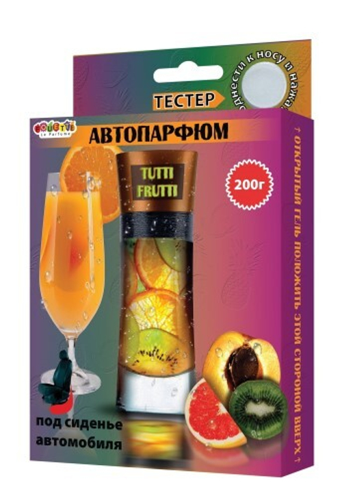 Ароматизатор под сиденье  Super Flover Max  Tutti Frutti 170 гр (FOUETTE)