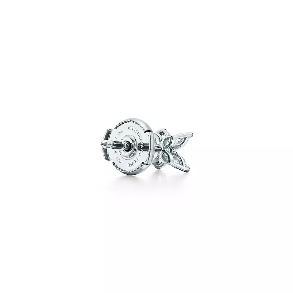 Серьги из платины и бриллиантов, Tiffany 💠Victoria