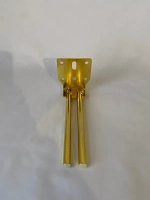 Мебельные ножки металлические Золотые под тумбу комод шкаф