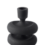 Подсвечник vivlend, 22 см, черный