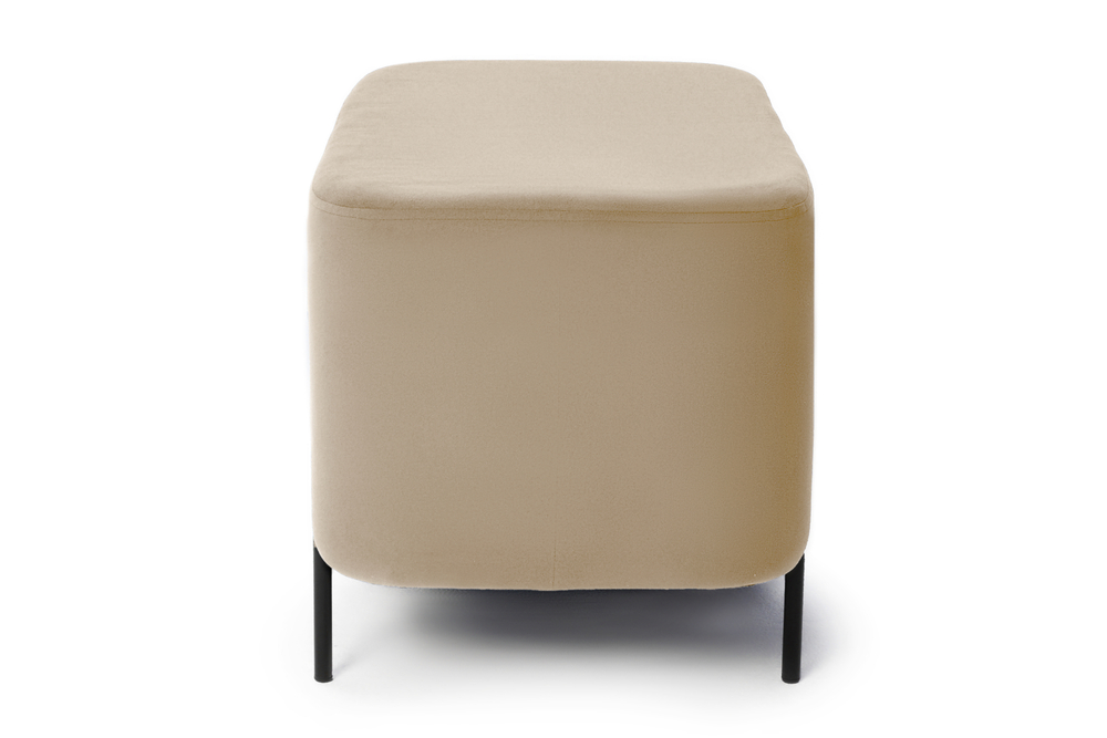 Пуф Gloria овальный Бежевый