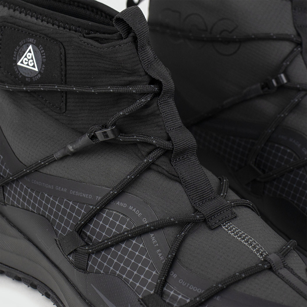 Кроссовки Nike ACG Mountain Fly Mid Grey Black with Fur