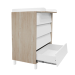 Пеленальный комод Sweet Baby Dante Белый/натуральный