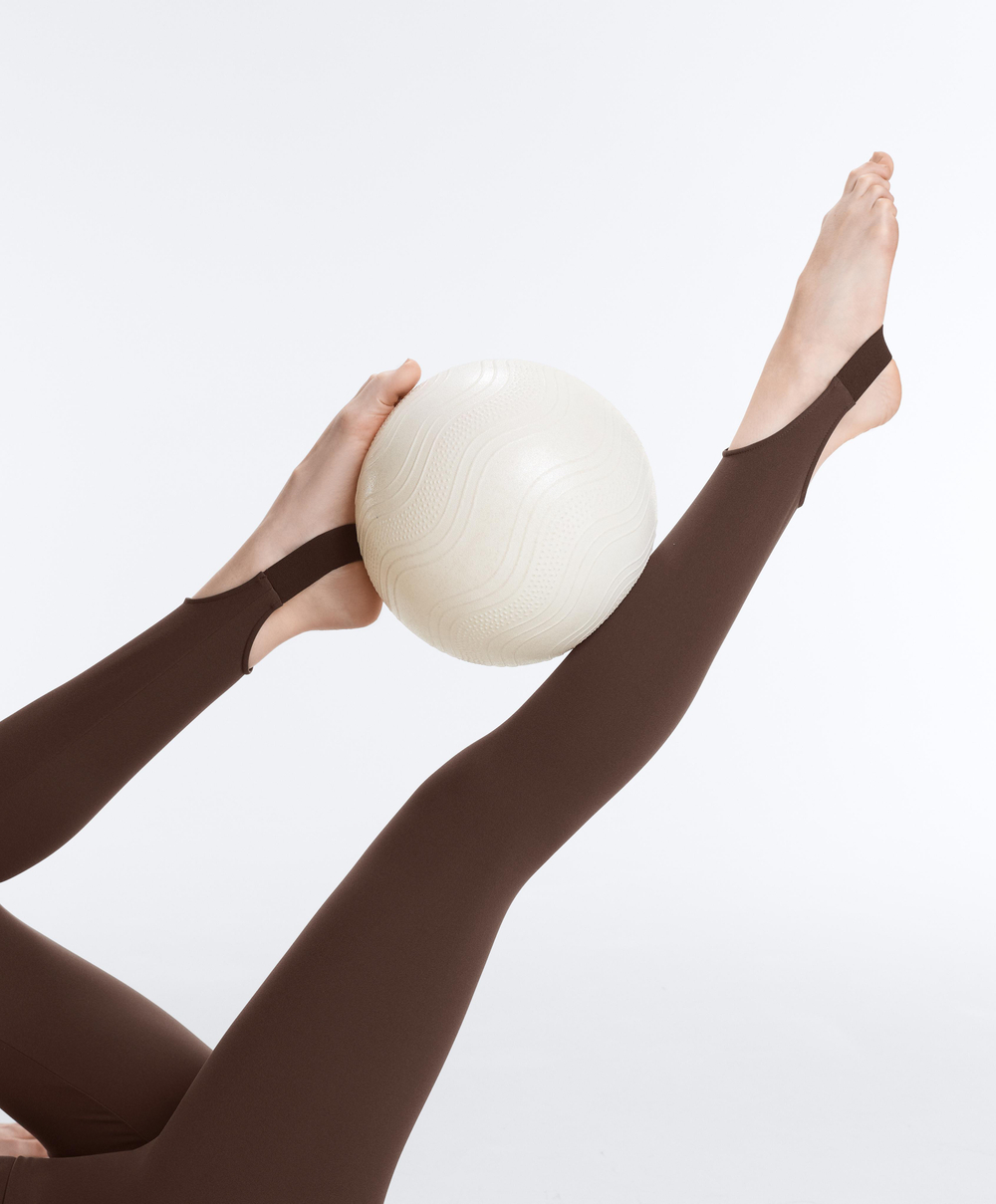 OYSHO Легинсы Comfortlux с очень высокой посадкой до щиколотки, коричневый