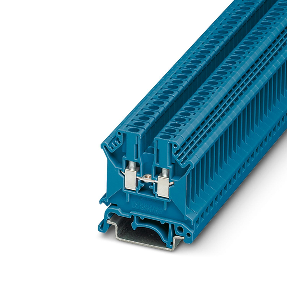 3001514 - UK 3 N BU - Проходные клеммы