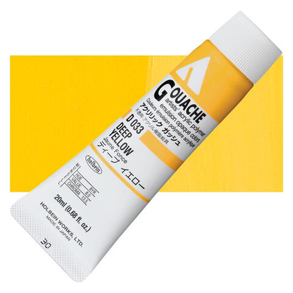 Holbein Acrylic Gouache 20 мл. 033 [А] Deep Yellow