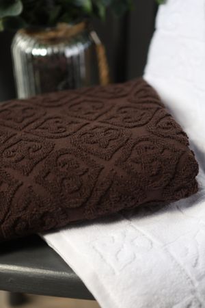 Полотенце, лицевое, коричневое Towel0003
