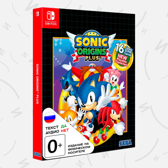 Игра Sonic Origins Plus - Day One Edition (Nintendo Switch, русские субтитры)