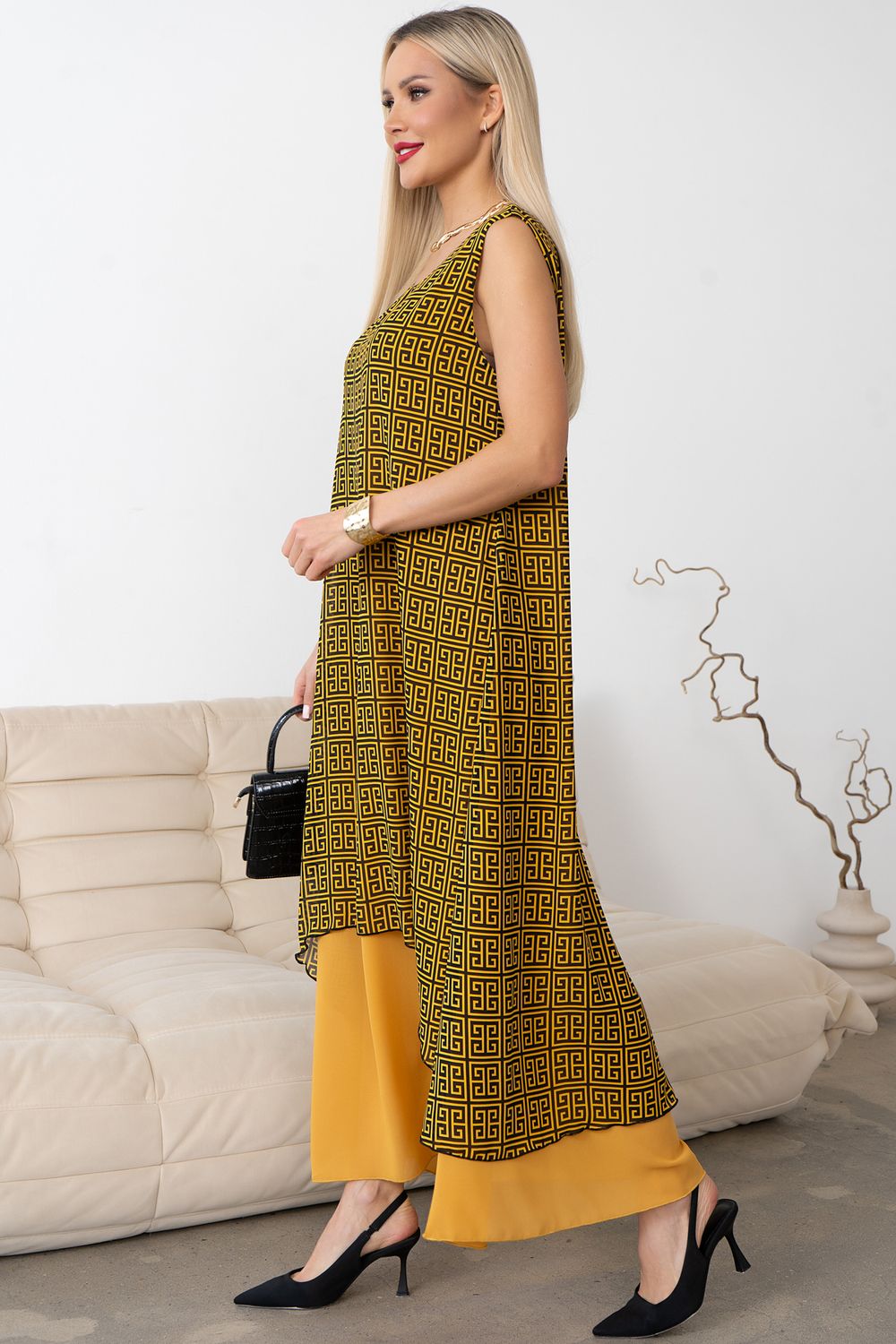 Платье Велла (желтый) Р11-1171/8 Nikol
