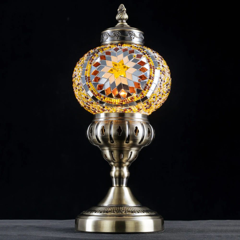 Citilux Каир CL419815 Настольная лампа Мозаика Янтарь