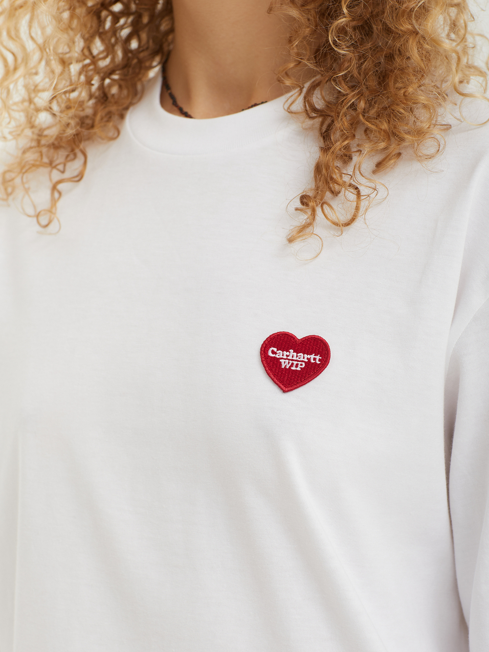 Джемпер W' L/s Heart Patch T-shirt