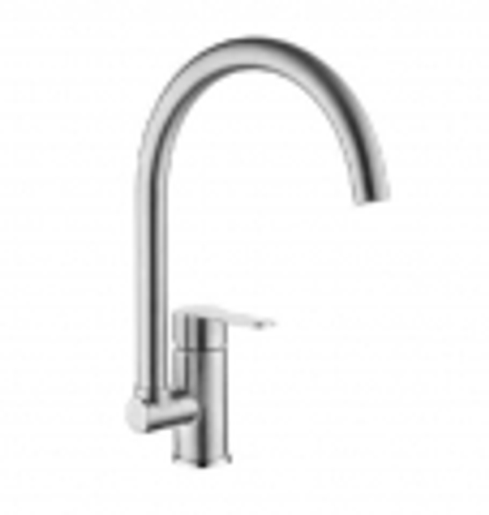 L74003 Смеситель для кухни с гайкой из нерж. стали