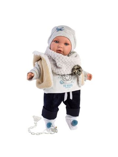 Кукла Llorens мягконабивная 42см Enzo (42401)