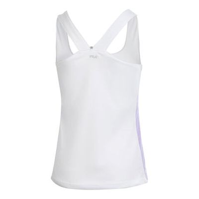 Женская теннисная майка Fila Sera Tank Top Women - White, Lilac